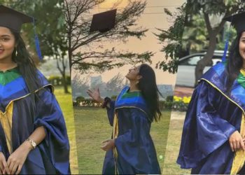 ‘ফাইনালি বিবিএ গ্র্যাজুয়েট’: তাসনিয়া ফারিণ