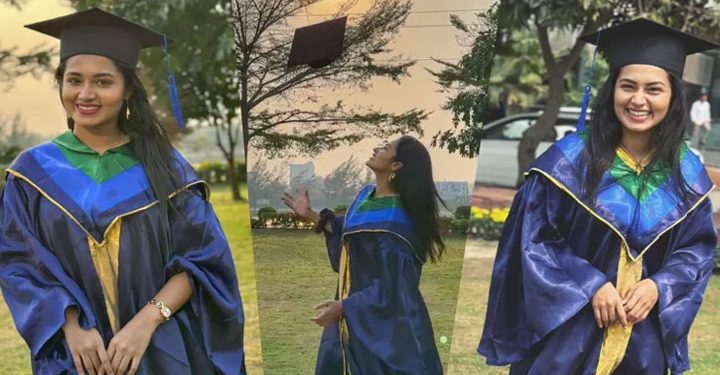 ‘ফাইনালি বিবিএ গ্র্যাজুয়েট’: তাসনিয়া ফারিণ