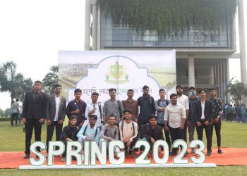 বর্ণাঢ্য আয়োজনে গ্রিন ইউনিভার্সিটিতে নবীনবরণ অনুষ্ঠিত