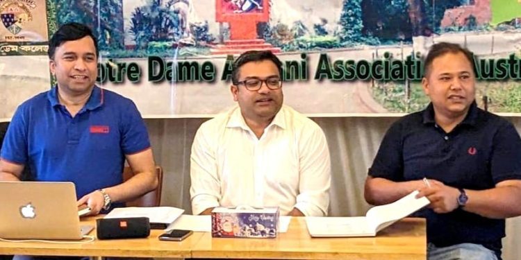 নটরডেম কলেজ এলামনাই এসোসিয়েশন অস্ট্রেলিয়ার ,নতুন কমিটি গঠিত