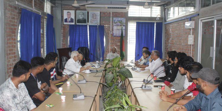 সাউদার্ন ইউনিভার্সিটিতে উপাচার্য’র সাথে শিক্ষার্থীদের মতবিনিময় সভা