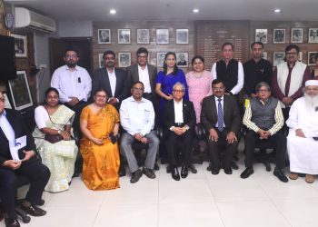 Indian delegation meets DU VC Prof. Dr. Md. Akhtaruzzaman