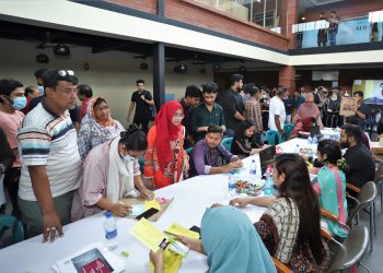 উৎসবমুখর পরিবেশে ইডিইউ’তে অনুষ্ঠিত হলো অ্যাডমিশন ফেয়ার ফল-২০২৩