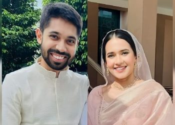 গাঁটছড়া বাঁধলেন জনপ্রিয় শিক্ষা উদ্যোক্তা  আয়মান সাদিক ও মুনজেরিন শহীদ