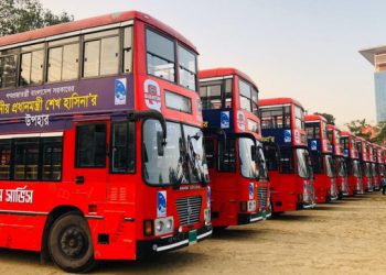 চট্টগ্রামে নামছে ৭৮ আসন বিশিষ্ট ১০টি ডাবল ডেকার স্মার্ট স্কুল বাস