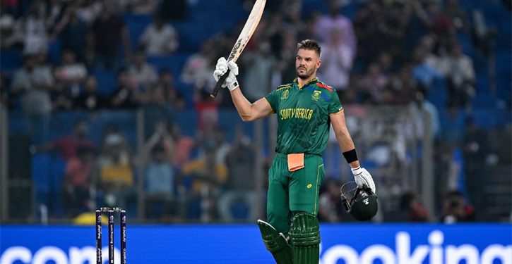 মার্করামের ব্যাটে তাণ্ডব,বিশ্বকাপ ইতিহাসে দ্রুততম ওয়ানডে সেঞ্চুরি!