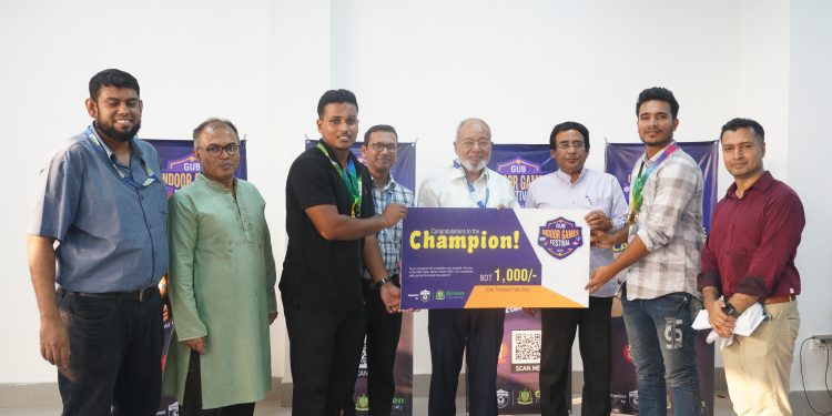 গ্রিন ইউনিভার্সিটিতে তিন দিনব্যাপী ‘ইনডোর গেমস’ অনুষ্ঠিত
