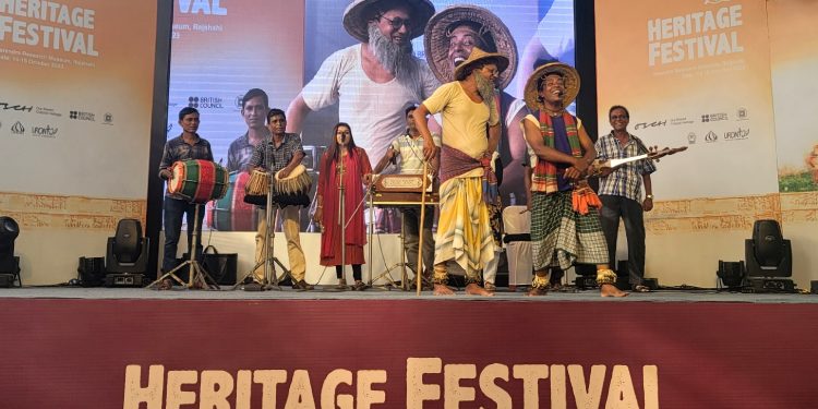 ব্রিটিশ কাউন্সিলের ‘আওয়ার শেয়ারড কালচারাল হেরিটেজ’ প্রকল্পের আয়োজনে রাজশাহীতে দুই দিনব্যাপী উৎসব