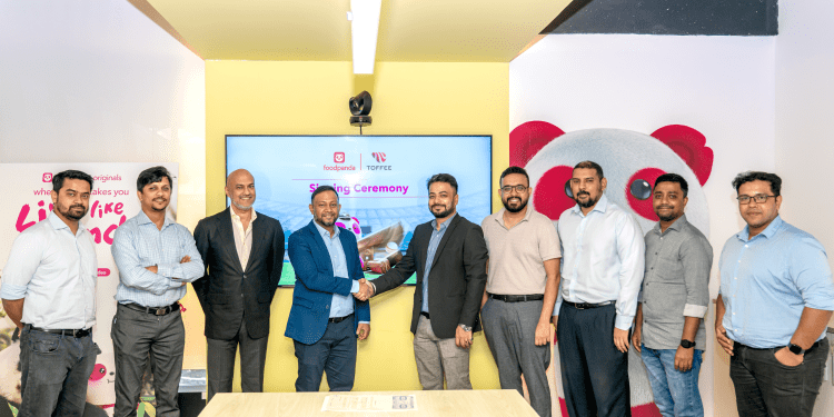 বিশ্বকাপের আনন্দ দ্বিগুণে ফুডপ্যান্ডা ও টফি’র চুক্তি স্বাক্ষরিত