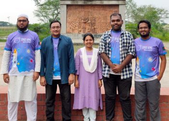 নাসার স্পেস অ্যাপস চ্যালেঞ্জ হ্যাকাথনে আঞ্চলিক চ্যাম্পিয়ন খুবির ‘স্টর্ম ট্রুপার্স’