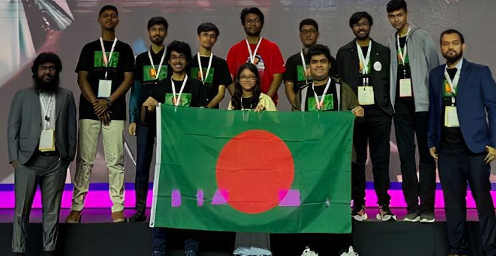 ওয়ার্ল্ড রোবট অলিম্পিয়াডে পঞ্চম বাংলাদেশের টিম ‘রোবনিয়াম’