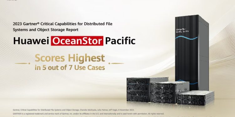 শীর্ষ ডেটা স্টোরেজ প্ল্যাটফর্মের স্বীকৃতি পেল হুয়াওয়ে ওশানস্টোর প্যাসিফিক