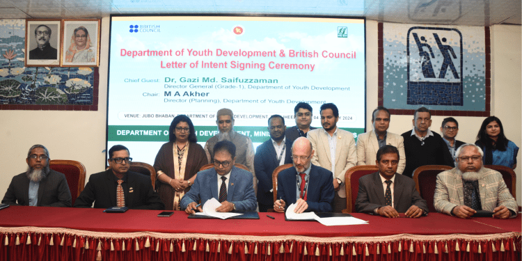 ব্রিটিশ কাউন্সিল - যুব উন্নয়ন অধিদপ্তর