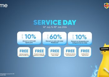 রিয়েলমি সার্ভিস ডে: ফোন রিপেয়ারে খরচ বাঁচান ৬০% পর্যন্ত, উপভোগ করুন ফ্রি সার্ভিস