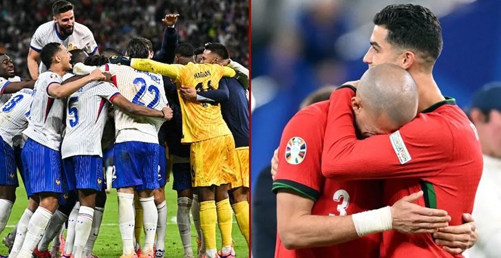 পর্তুগালকে হারিয়ে ইউরোর সেমিফাইনাল নিশ্চিত করলো ফ্রান্স, রোনালদোর বিদায়