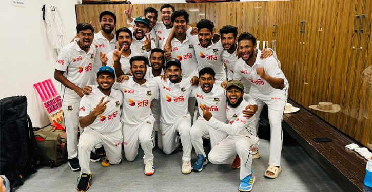 ব্যাটে-বলে , ফিল্ডিংয়ে কর্তৃত্ব দেখিয়ে টেস্টে ঐতিহাসিক পাকিস্তান জয় বাংলাদেশের !