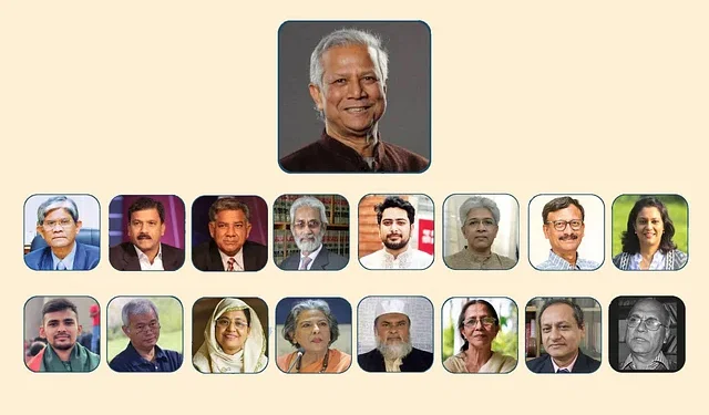 যাঁরা হলেন অন্তর্বর্তী সরকার উপদেষ্টা