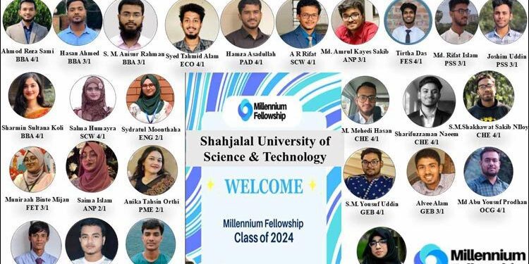 শাবিপ্রবির ২৬ শিক্ষার্থীর জাতিসংঘের মিলেনিয়াম ফেলোশিপ অর্জন