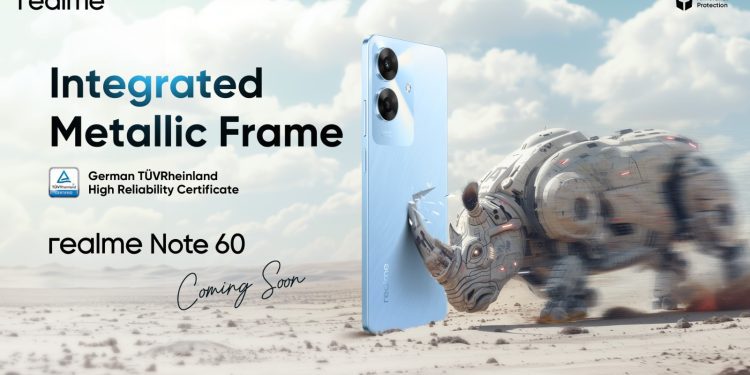 এন্ট্রি-লেভেল সেগমেন্টে সর্বোচ্চ মজবুত কাঠামোর ফোন নিয়ে আসছে রিয়েলমি