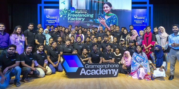 ’ফ্রিল্যান্সিং ফ্যাক্টরি’ চালু করলো গ্রামীণফোন একাডেমি