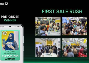 রিয়েলমি ১২-এর ব্যাপক চাহিদা, প্রি-অর্ডার ক্যাম্পেইনের বিজয়ীদের নাম ঘোষণা