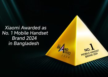 দেশের নাম্বার ওয়ান মোবাইল হ্যান্ডসেট ব্রান্ডের স্বীকৃতি পেলো শাওমি