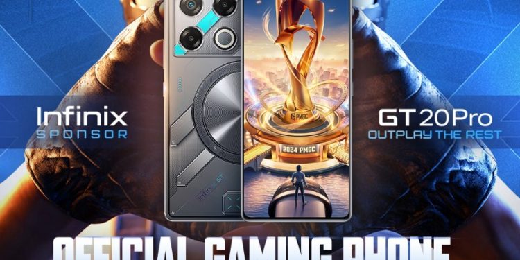 পাবজি গ্লোবাল চ্যাম্পিয়নশিপে অফিসিয়াল গেমিং ডিভাইস ইনফিনিক্স জিটি ২০ প্রো