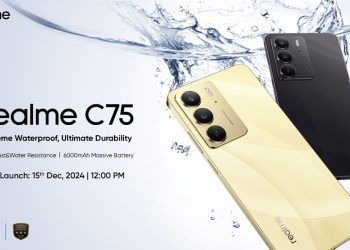 মিড-বাজেটের ১ম আইপি৬৯ ওয়াটারপ্রুফ রেটিং সমৃদ্ধ স্মার্টফোন আনছে রিয়েলমি সি৭৫