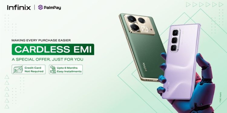 ইনফিনিক্স ও পামপে’র অংশীদারিত্বে কার্ড ছাড়াই কিস্তিতে কেনা যাবে স্মার্টফোন