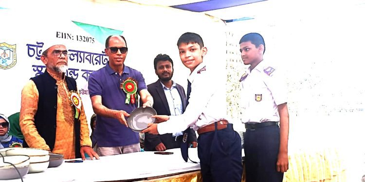 চট্টগ্রাম ল্যাবরেটরী স্কুলে বর্ণাঢ্য বার্ষিক ক্রীড়া প্রতিযোগিতা ও পুরস্কার বিতরণী অনুষ্ঠান