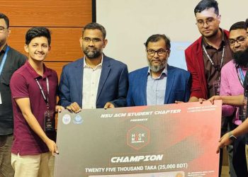 শিক্ষার্থীদের উদ্ভাবনী দক্ষতা বৃদ্ধিতে ‘হ্যাক এনএসইউ: সিজন-৫’ অনুষ্ঠিত