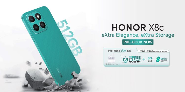 আকর্ষণীয় এক্সচেঞ্জ অফারসহ শুরু হলো অনার এক্স৮সি ফোনের প্রি-বুকিং