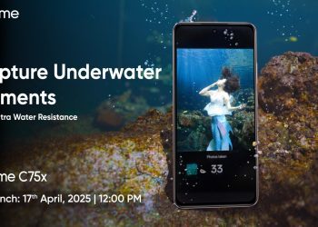 বাজারে আসছে আইপি৬৯-রেটেড’ স্মার্টফোন রিয়েলমি ‘সি৭৫এক্স’