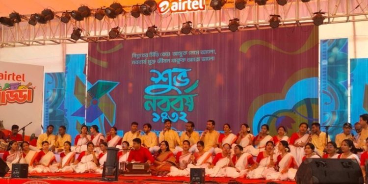 নানা আয়োজনে জবিতে বর্ষবরণ, প্রথমবার মেলার আয়োজন