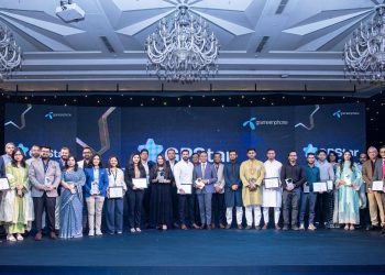 অসামান্য অবদানের জন্য জিপিস্টার পার্টনারদের স্বীকৃতি দিলো গ্রামীণফোন