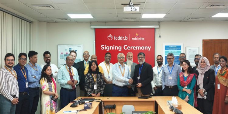 আইসিডিডিআরবি-র ডায়াগনস্টিক সেবায় ১০% ছাড় পাবেন রবি এলিট গ্রাহকরা