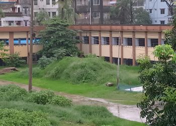 সরকারি কলেজ ক্যাম্পাস এখন মশার প্রজনন কেন্দ্র! ঝুঁকিপূর্ণ পরিবেশে শিক্ষক-শিক্ষার্থী !! চাই জরুরি ভবন নির্মাণ !!!