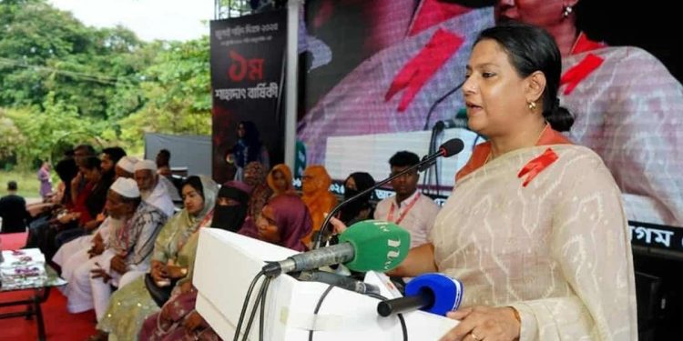 ১২ হাজার কোটি টাকা ব্যয়ে তিস্তা প্রকল্প বাস্তবায়িত হবে: রিজওয়ানা হাসান