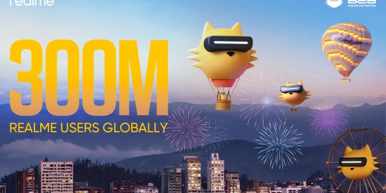 ৭ বছরে বিশ্বজুড়ে ৩০ কোটি ব্যবহারকারীর মাইলফলক অর্জন রিয়েলমির