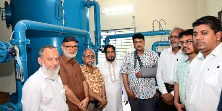 চট্টগ্রাম বিশ্ববিদ্যালয়ে ‘আয়রন রিমুভাল প্লান্ট’ উদ্বোধন