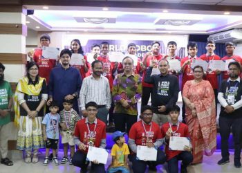 সিআইইউতে দিনব্যাপী ‘ওয়ার্ল্ড রোবট অলিম্পিয়াড’ অনুষ্ঠিত