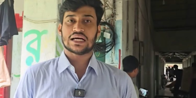 একশো শিক্ষার্থীর খাটের ব্যবস্থা করলেন ঢাবি’র হল ভিপি সাদিক