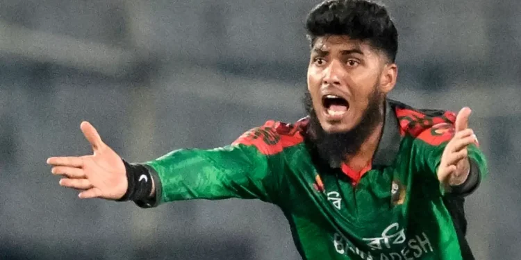 দুই দশকের রেকর্ড ভেংগে নতুন রেকর্ড গড়লেন স্পিনার রিশাদ !