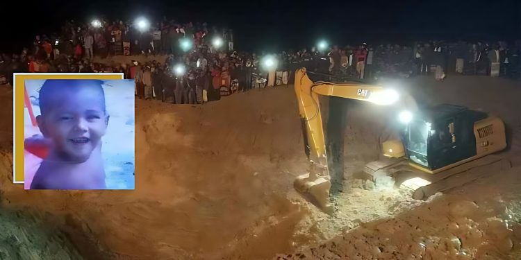 ৩২ ঘণ্টার শ্বাসরুদ্ধকর অভিযানের পর দুই বছরের সাজিদ উদ্ধার