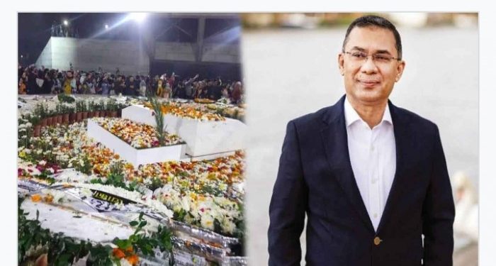 জনগণের প্রতি তারেক রহমানের গভীর অভিবাদন